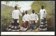Postal S. Tomé E Principe - S. Thomé - Cabindas D'Alfandega Em S. Thomé - CPA Anime Etnic - Sao Tome Et Principe