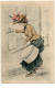 Henri BOUTET - Collection Des Cent, Femme Au Carton à Chapeaux - Boutet