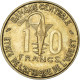 Monnaie, Communauté économique Des États De L'Afrique De L'Ouest, 10 Francs - Côte-d'Ivoire