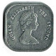 CARAIBES ORIENTALE / 2 CENTS / 1986 / ALU / ETAT SUP /19 Mm / 0.98 G - Caraibi Britannici (Territori)