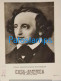 207613 ARGENTINA BUENOS AIRES PUBLICITY HOGAR DE LA MUSICA CASA AMERICA COMPOSER FELIX MENDELSSOHN BARTHOLDY NO POSTCARD - Argentina