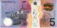 Australia 5 Dollars 2016 POLYMER VF P-62 "free Shipping Via Regular Air Mail (buyer Risk Only)" - 2005-... (billetes De Polímero)