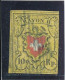 Suisse Poste Fédérale N° 15 Oblitéré - 1843-1852 Federal & Cantonal Stamps