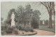 Australia VICTORIA VIC Statue Gardens BALLARAT Postcard C1906 SOUTH YARRA 200 Duplex Postmark To Tasmania - Ballarat