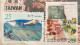 TAIWAN 2023 AIRMAIL DESIGNER TIGER COVER Postally Travelled To INDIA With High Value FISH/ BIRD STAMPS As Scan - Lettres & Documents