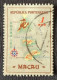 MAC5386U2 - Macau Geographic Map - 1 Avo Used Stamp - Macau - 1956 - Used Stamps