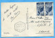 1965. FERNANDO - POO.- Postcard With 2 X 3 Pts Bird Canc. SANTA ISABEL Postmark . Oiseaux ESPAGNE. Auto - Fernando Po