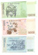 South Korea, 10000 + 5000 + 1000 Wons, Set Of 3 Circulated Banknotes - Korea, South