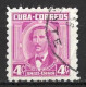 CUBA...." 1954..".......SG689.....USED..... - Gebruikt