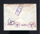 S1820-RODI-MILITARY NAZI CENSOR COVER RODES To PARIS (france) 1941.WWII.Italian ColonieS.Busta Aerea ITALIA. - Egée (Rodi)