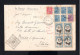 S710-BRAZIL-AIRMAIL REGISTERED COVER SAO PAULO To MASSA (italy).1952.ENVELOPPE AERIEN Recommande BRESIL - Lettres & Documents