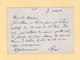 Entier Type Petain Utilise A Monaco - 1942 - Beausoleil - Alpes Maritimes - Cartas & Documentos