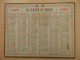 GRAND CALENDRIER 1885 CALENDRIER DE BUREAU - Grand Format : ...-1900