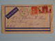 BU1 FRANCE  BELLE  LETTRE  RR 1935 PAR AVION POUR FORT LAMY TCHAD  +N°258 +HEXAGONAL + AFF. PLAISANT + - 1927-1959 Storia Postale