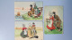 3 Carte Illustrateur ? Hongrie ? - 1900-1949