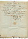 !!! LETTRE DE COURTRAI POUR LILLE DE 1842, MARQUE D'ENTREE BELGIQUE - LILLE - 1830-1849 (Belgica Independiente)