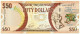 Guyana - 50 Dollars - 2016 - Pick: 41 - Unc. - Commemorative 50th Anniversary Of Independence - Serie AA - Guyana