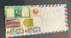 (3 R 29) Pakistan Letter Posted To USA (all Stamps Are Located At The Back Of Letter) - Pakistan