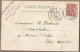 CPA 30 - QUISSAC - Vallon De La Devèze - TB PLAN Cours D'eau + Jolie Oblitération 1903 Verso - Quissac