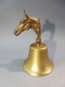 ° SONNETTE CHEVAL EN BRONZE - Cloche Sonnerie - Cloches