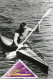 Real Photo Maximum Card ( Same Stamp As The View ) Kayak Single  Budapest 1973 - Roeisport