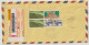 Indien India 1979 1984 1994 Einschreiben 50 P, 2x Michel Nr. 986 Forest Campaign + 1423 Sanchi Stupa, Siehe 3 Scans - Briefe U. Dokumente