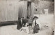 Photographie - Famille Devant Une Cabine De Bain A Dinard En Aout 1913 - Carte Postale Ancienne - Fotografia