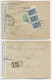 GRECE 15AX3+5C AU VERSO LETTRE COVER EPPAI 5.2.1919 TO CICR GENEVE CENSURE HELLENIQUE - Brieven En Documenten