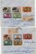 WALLIS ET FUTUNA LETTRES RECOMMANDEES AFFRANCHIES AVEC LES N°92 / 124 FRANCE LIBRE DEPART WALLIS 4 OCT 48 POUR... - Lettres & Documents