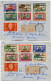 WALLIS ET FUTUNA LETTRES RECOMMANDEES AFFRANCHIES AVEC LES N°92 / 124 FRANCE LIBRE DEPART WALLIS 4 OCT 48 POUR... - Briefe U. Dokumente