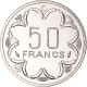 Monnaie, Congo, 50 Francs, 1976, Monnaie De Paris, ESSAI, FDC, Nickel, KM:E8 - Congo (Republic 1960)