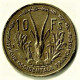 AFRIQUE OCCIDENTALE FRANCAISE / 10 FRANCS / 1956 - Réunion