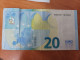 20 EURO ALEMANIA(RB), R013A1,first Position,DRAGHI,  Draghi's Last Platte - 20 Euro