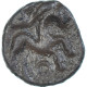 Monnaie, Ambiens, Bronze Au Cheval, 60-40 BC, TB+, Bronze, Delestrée:369 - Celtic