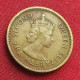 British Caribbean Territories 5 Cents 1964 KM# 4 Lt 856 *V2T Caraibas Caraibes Orientales Eastern - British Caribbean Territories