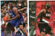 2 Cartes  Panini * Basket Ball Fleer 1995 / 96/97 * Buck Williams * Oliver Miller.Raptors - Basket-ball