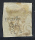 GRANDE BRETAGNE Ca.1840: Le "penny Black" Y&T 1, Lettres "QK", Pl.3, TB Obl. Croix De Malte, Très Forte Cote - Gebraucht