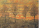 EGON SCHIELE  /  QUATRES ARBRES  1917 - Schiele