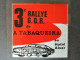 Portugal Rallye A Tabaqueira Usine Tabac 1970 Autocollant Vitre Voiture Rally Racing Cars Tobacco Co. Car Window Sticker - Otros & Sin Clasificación