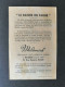 Carte Perfumée Perfum Molinard & Lalique 1950 Le Baiser Du Faune Perfum Card - Anciennes (jusque 1960)