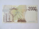 Italy 2000 Lire 1990 Banknote UNC See Pictures - 2.000 Lire