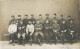Real Photo  Officers Prisoners In Dillingen  1915  Alpins Officiers Français Prisonniers Postmark Camp Vers Vitteaux - Dillingen