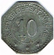 Nécessité Allemagne : 10 Pfennig Non Daté Hersfeld - Zinc - Monetary/Of Necessity