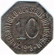 Nécessité Allemagne : 10 Pfennig 1918 Hildesheim - Monetari/ Di Necessità