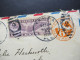 USA 1937 GA Umschlag Mit Flugpostmarke Stempel Tampa Handschriftlich Air Mail To New York / Mit Inhalt - Brieven En Documenten