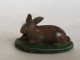 FIGURINE QUIRALU FERME LAPIN COUCHE (1) - ANIMAL DE LA FERME - Quiralu