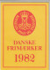 Danske Frimaerker Jahrbuch 1982 ** Postfrisch - Dänemark - Ganze Jahrgänge