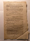 BULLETIN CONVENTION NATIONALE 1795 - GARDES CHAMPETRES - INSUBORDINATION EMPLOYES FABRIQUES ARMES - NOUVELLES DES ARMEES - Decrees & Laws