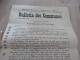Guerre 14/18 Hérault .affiche 2 X A3 Environs Bulletins Des Communes Nouvelles Officielles 6 Et 7/01/1915 Trous Punaises - Documents
