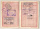 Delcampe - FRANCE / ESPAGNE - Passeport 700 Francs Marseille 1951 + Consulat D'Espagne Marseille (fiscaux) + Visas Tanger Et Maroc - Zonder Classificatie